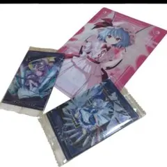 レミリア♥パチュリー♥咲夜♥東方ロストワードウエハース東方project♥セット