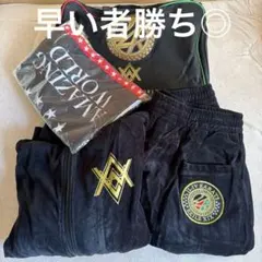 24karats EXILE ベロアジャージ セットアップ＋タオル付