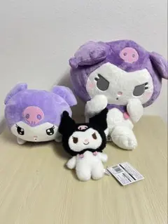クロミ ぬいぐるみ 3種まとめ売り【タグ付き・プライズ限定非売品含む】