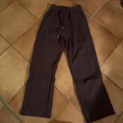 パープル スウェット スラックス