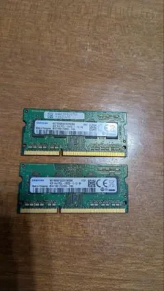 Samsung 4GB 1Rx8 PC3L-12800S2枚セット 計8GB
