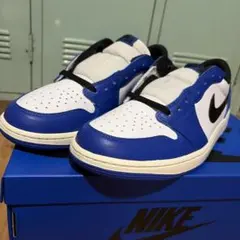 NIKE エアジョーダン1 low GAME ROYAL 新品未使用のサムネイル