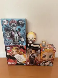 鬼滅の刃　煉獄杏寿郎　猗窩座フィギュア　セット