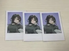 にじさんじランダムチェキ風カード 白雪巴 3枚セット