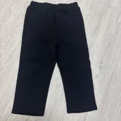 キッズ パンツ 七部丈 ブラック 110cm DAILY LINE