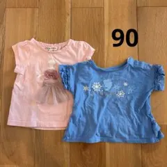 anyFAM ベルメゾンTシャツ 2枚セット 90のサムネイル