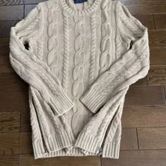 Polo Ralph Lauren ケーブルニットセーター ベージュ