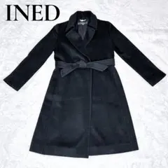 極美品✨️ INEDイネド コート カシミヤ ガウンコート 黒 Ｌ 黒コート 2025年最新】ined コート カシミヤの人気アイテム - メルカリ