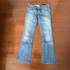 AGブーツカットデニム・フレアデニム　ライトブルー