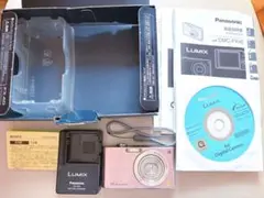 Panasonic LUMIX DMC-FX40 ピンク 箱・説明書・充電器付きのサムネイル