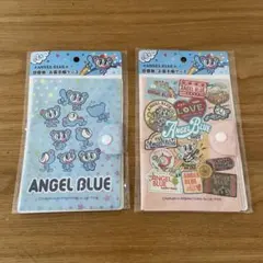 ANGEL BLUE 診察券・お薬手帳ケース 2種セット