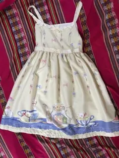 ウサギとお茶会♪ワンピース　ゴスロリ