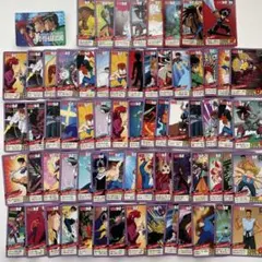 幽遊白書 ジャンボ カードダス 12枚 大判 シート カード 当時物 平成