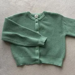 coen ミントグリーン カーディガン