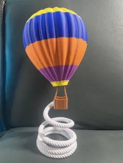 気球デザイン 3Dプリント 置物 マルチカラー