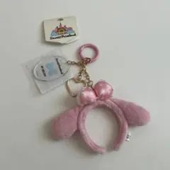 マイメロディ　カチューシャキーホルダー　サンリオピューロランド