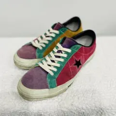 【CONVERSE】ONE STAR マルチカラースニーカー