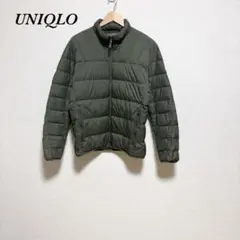 【ユニクロ】UNIQLO ウルトラライトダウンジャケット L オリーブ カーキ