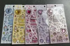 サンリオ キラキラジュエルシール 5種類セット