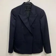 Kengo様 専用 UJOH ストライプ ダブルジャケット ベルト付き - メルカリ