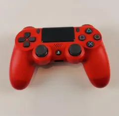 PS4 純正 ワイヤレスコントローラー レッド