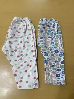 【キッズ】ユニクロ★7部丈レギンス ゆったりパンツ 2点セット★100サイズ