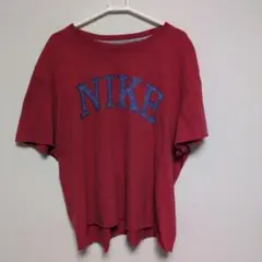 NIKE レッド オーバーサイズ Tシャツ