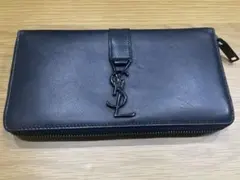 サンローラン SAINT LAURENT YSL 財布 長財布　ブラック