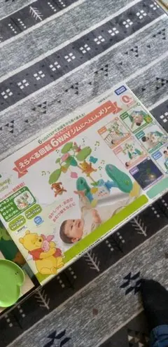 Disney Baby えらべる回転6WAYジムにへんしんメリー 美品のサムネイル