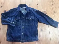 デニムジャケット サイズ110 ダークブルー