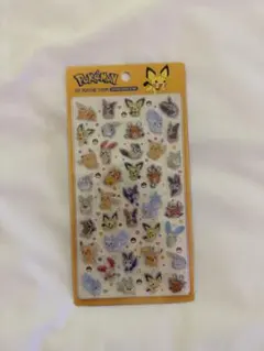 韓国限定 ポケモン ボンボンドロップシール バブルステッカー ピチュー 正規品