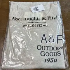 Abercrombie & Fitch Tシャツ S ベージュ