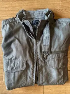 MALE & CO. スリムフィット ジップアップジャケット L グレー