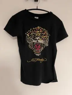 Ed Hardy エドハーディー タイガー ラインストーン Tシャツのサムネイル