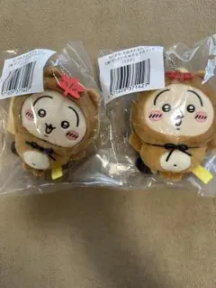 ちいかわ　たぬきだもん　くじ　うさぎ　C賞　マスコット　2点セット　③