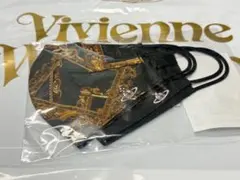 vivienne westwood金色フレーム/黒　マスク 2枚入り正規品　新品