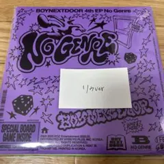 BOYNEXTDOOR NO GENRE board game リウ