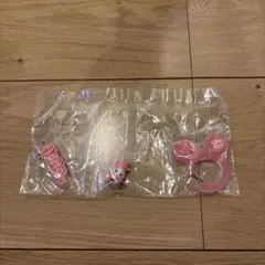 TWICE ガチャガチャ アクリルカラビナフロッキーマスコット モモ モブリー