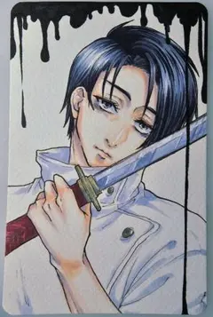 手描きイラスト 呪術廻戦 乙骨憂太