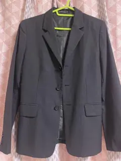 テーラードジャケット チャコールグレー ウール
