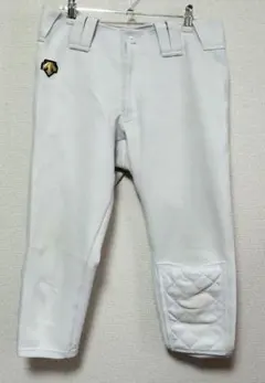 【デサント】野球ズボン②　ショートフィットパンツ　練習用　L
