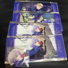 ツイステ ポムフィオーレ 箔押しビッククリアカードコレクション 缶バッジ セット