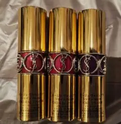 新品 サンローラン YSL ルージュ ヴォリュプテ シャイン 3本セット