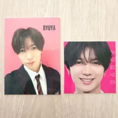 Travis Japan 七五三掛龍也 WiNK UP Myojo 厚紙 カード