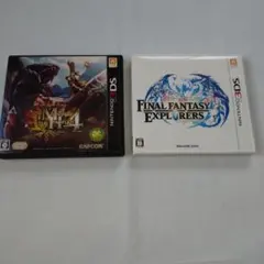 【3DS】モンハン4、FFエクスプローラーズ