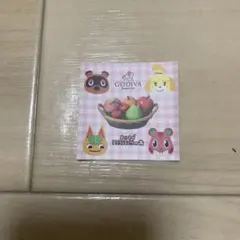 【非売品】ゴディバ×あつまれどうぶつの森 オリジナルシール GODIVA あつ森