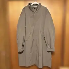 UNIQLO U ステンカラー コート Ｌサイズ ダークブラウン 玉虫