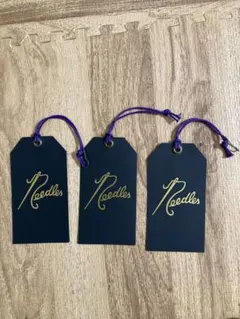 Needles ニードルズ ニードルス 標籤3枚套裝