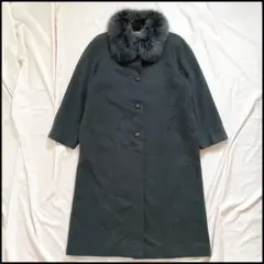 ✨セール✨オンワード カシミヤ100％ ブルーフォックス ロングコート