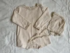 BBAMMAベビードレス 退院着